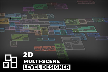 2D Multi Scene Level Designer